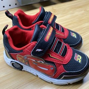 Lightning McQueen toddler light up sneakers
